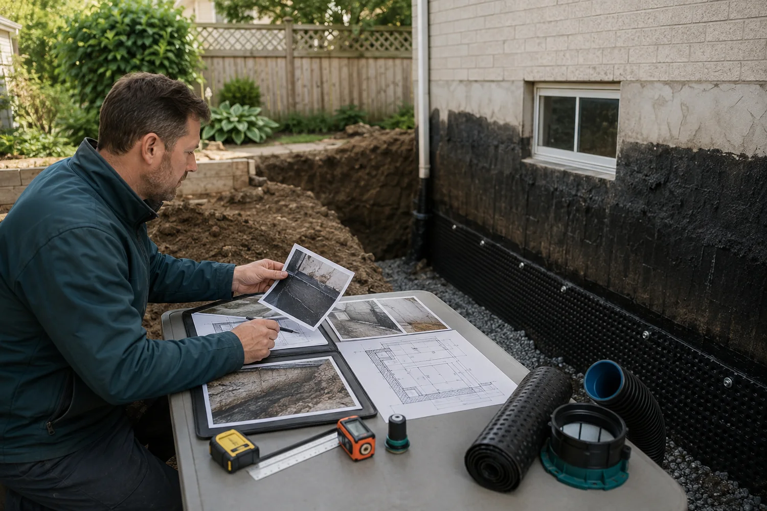 How a Toronto Basement Leak Moves from Observation to Waterproofing Scope